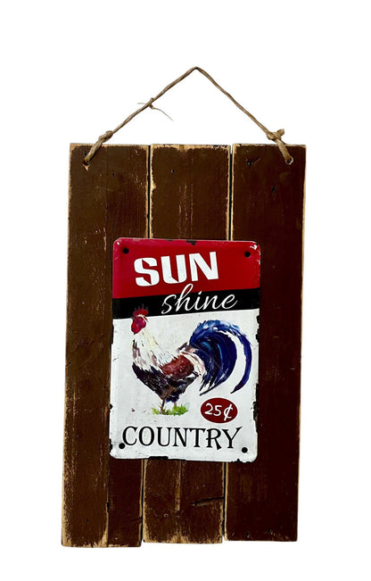 Sunshine Country Wooden Wall Hanging - Holland Landscape Supply