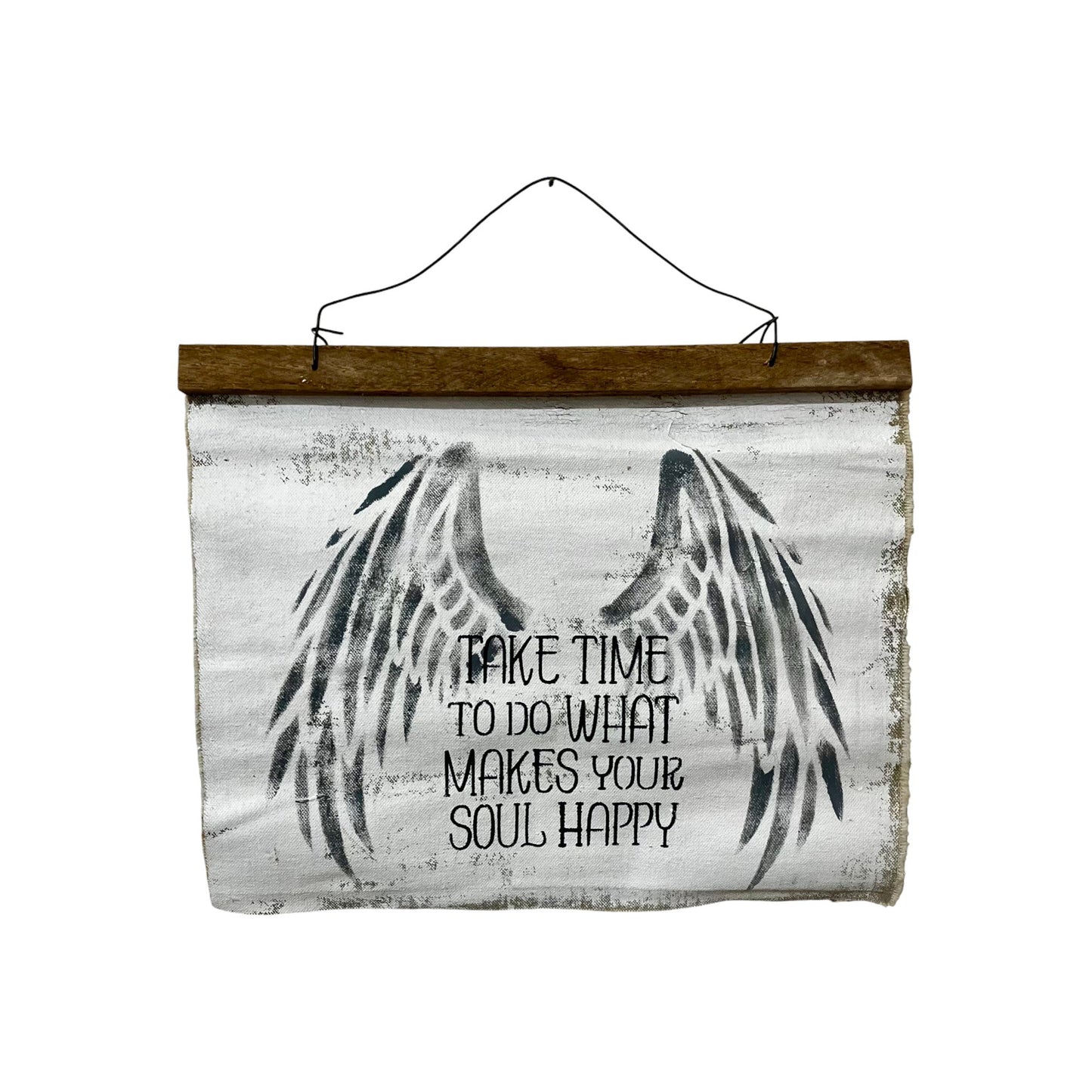 Take Time Canvas Wall Hanging - Holland Landscape Supply