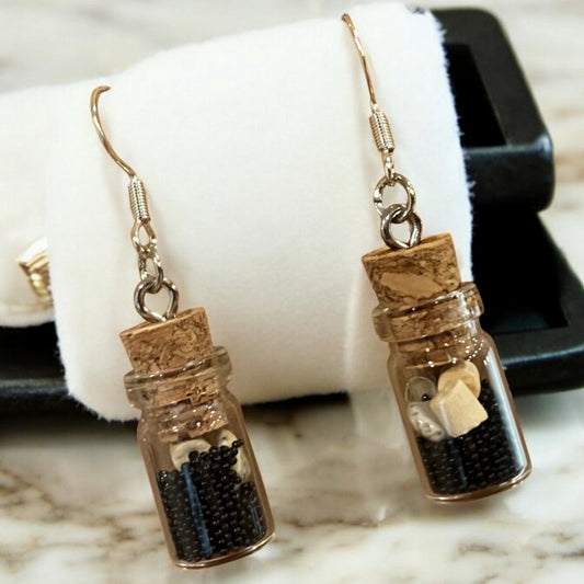 Whimsical Mini Jar Earrings - Holland Landscape Supply