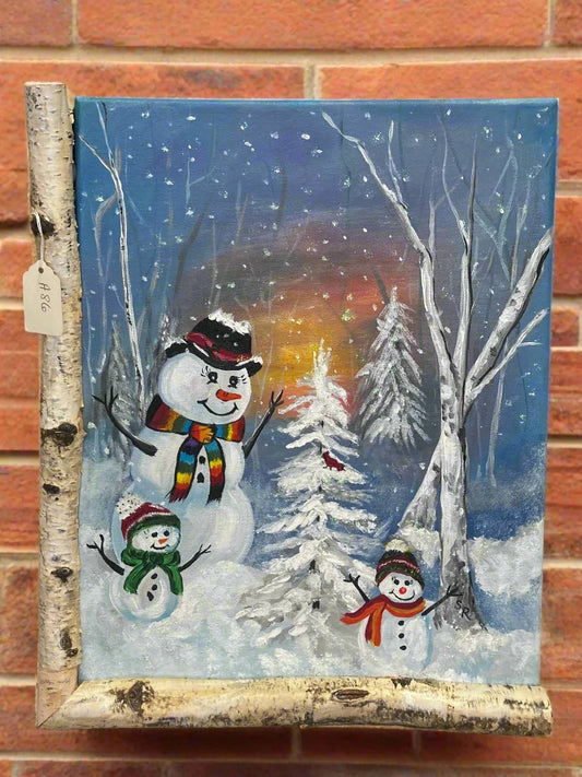 Winter Fun - Holland Landscape SupplyPainting