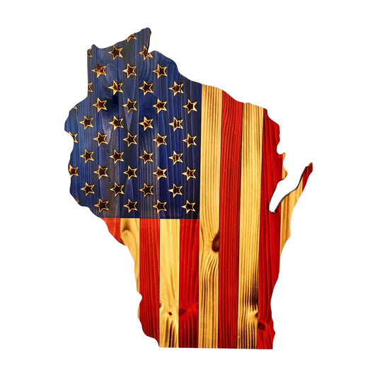 Wisconsin USA Flag - Holland Landscape Supply