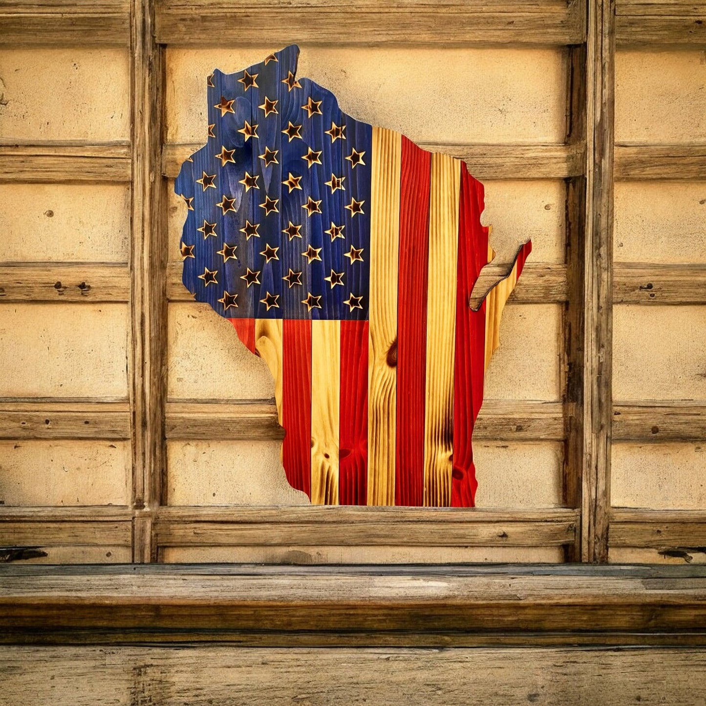 Wisconsin USA Flag - Holland Landscape Supply