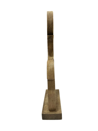 Wooden Block Reindeer - Holland Landscape Supply