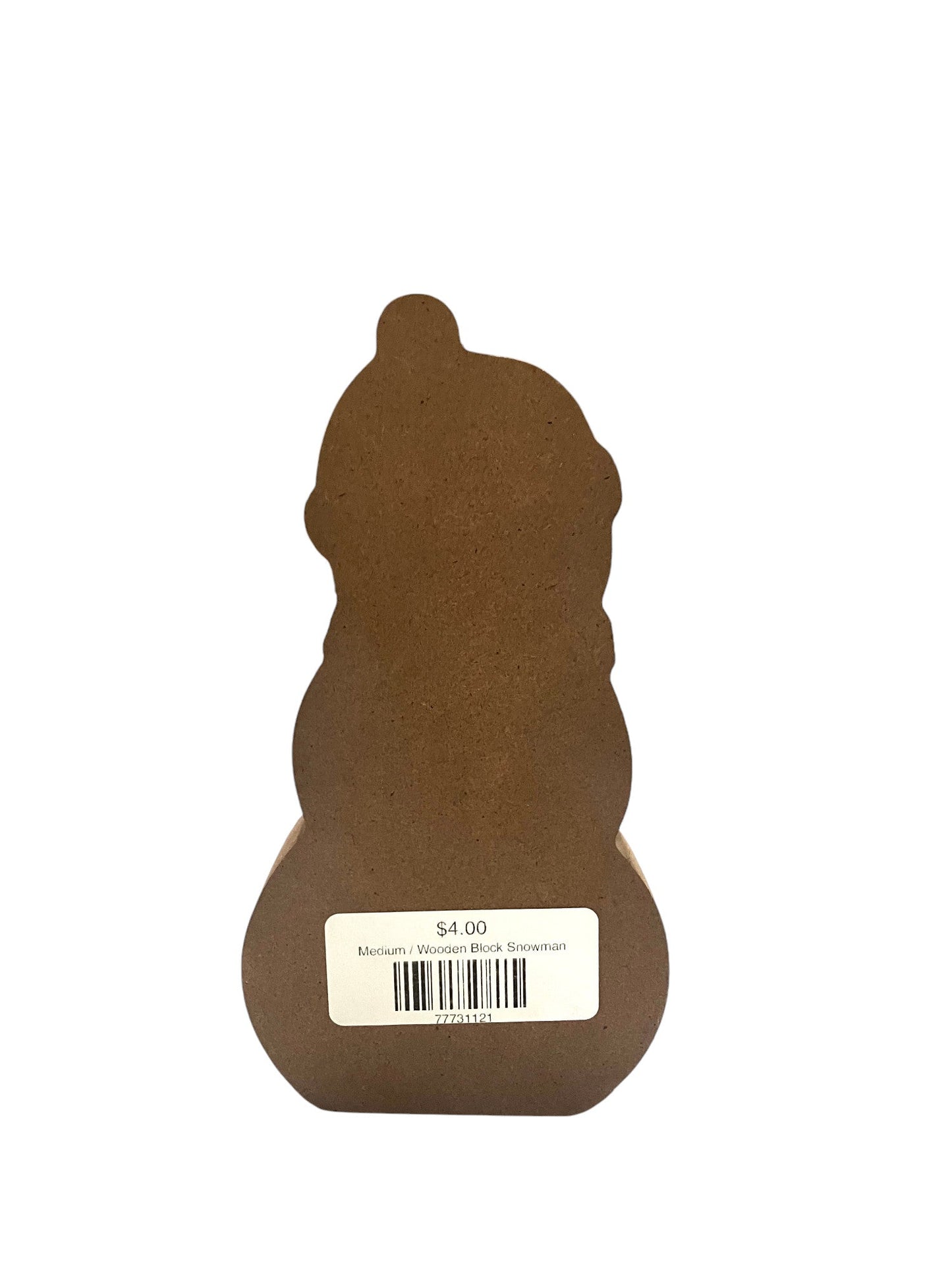 Wooden Block Snowman - Holland Landscape Supply